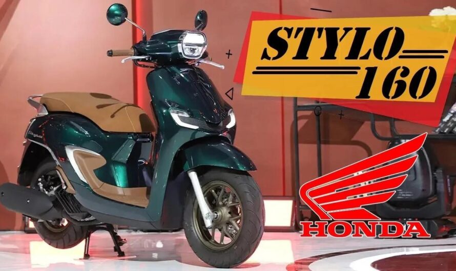 Honda Stylo 160: होंडा स्टाइलो 160 एक इलेक्ट्रिक स्कूटर है जिसमें शक्तिशाली बैटरी और स्टाइलिश लुक