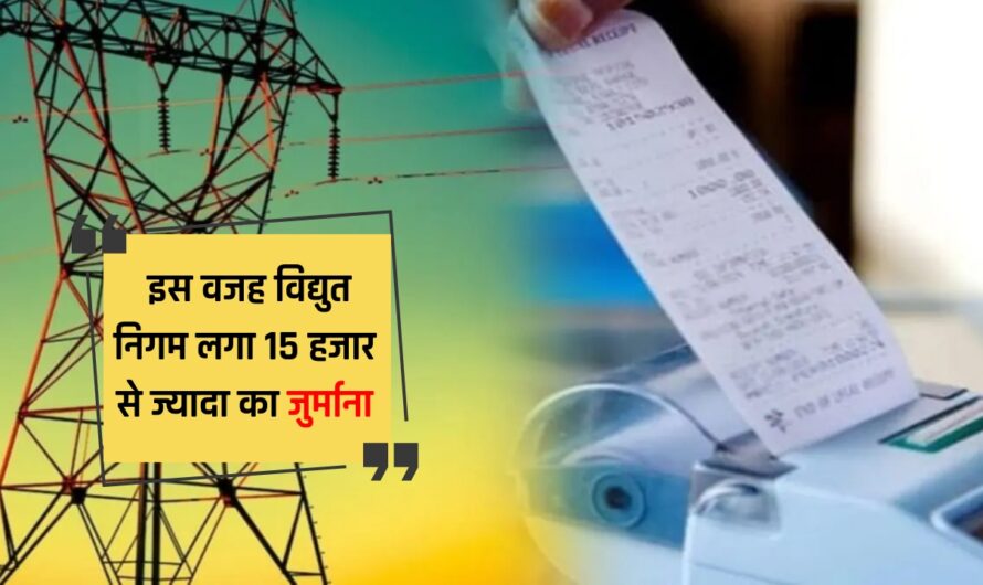 Bijli Bill: इस वजह विद्युत निगम लगा 15 हजार से ज्यादा का जुर्माना, बिजली उपभोक्ता कर सकते हैं ये काम