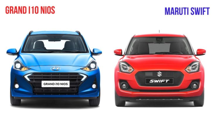 Maruti Suzuki Swift CNG Vs Hyundai Grand i10 Nios