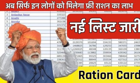 Ration Card : अब सिर्फ इन लोगों को मिलेगा फ्री राशन का लाभ, नई लिस्ट हुई जारी