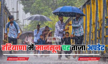 Mansoon Update : हरियाणा के इन जिलों में जोरदार बारिश का अलर्ट, देखें मानसून पर ताजा अपडेट