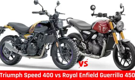 Triumph Speed ​​400 vs Royal Enfield Guerrilla 450