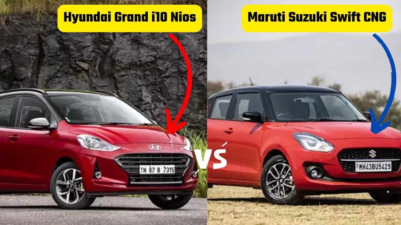 Maruti Suzuki Swift CNG Vs Hyundai Grand i10 Nios