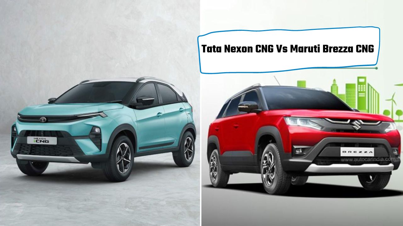 Tata Nexon CNG Vs Maruti Brezza CNG