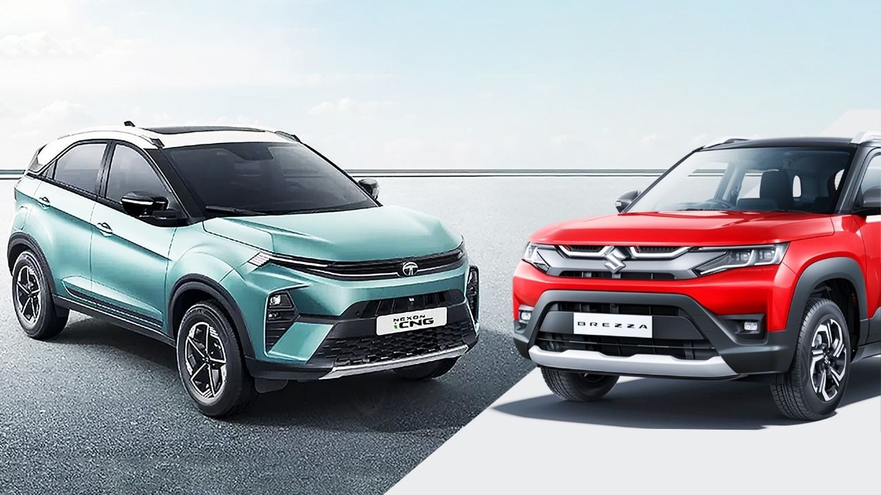 Tata Nexon CNG Vs Maruti Brezza CNG